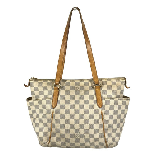 LOUIS VUITTON N51261 ダミエアズール トータリーPM トータリー PM カバン トートバッグ 肩掛け ショルダーバッグ ダミエアズールキャンバス レディース ホワイト