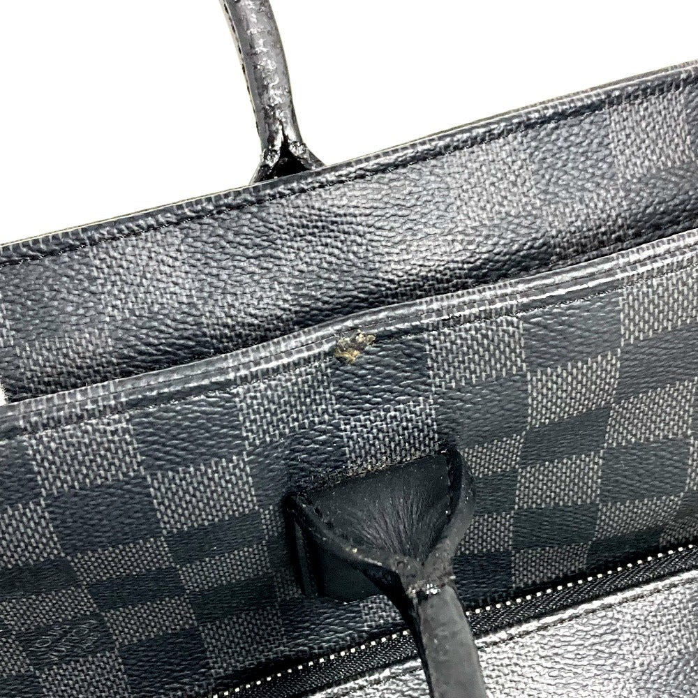 LOUIS VUITTON N41564 Damier Graphite 7DW Briefcase, Seven Days a Week, Tote Bag, Handbag, Shoulder Bag, Business Bag, Damier Graphite Canvas, Unisex, Black