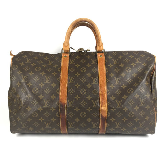 LOUIS VUITTON M41426 モノグラム キーポル50 キーポル 50 旅行バッグ ハンドバッグ トラベルバッグ ボストンバッグ モノグラムキャンバス レディース ブラウン