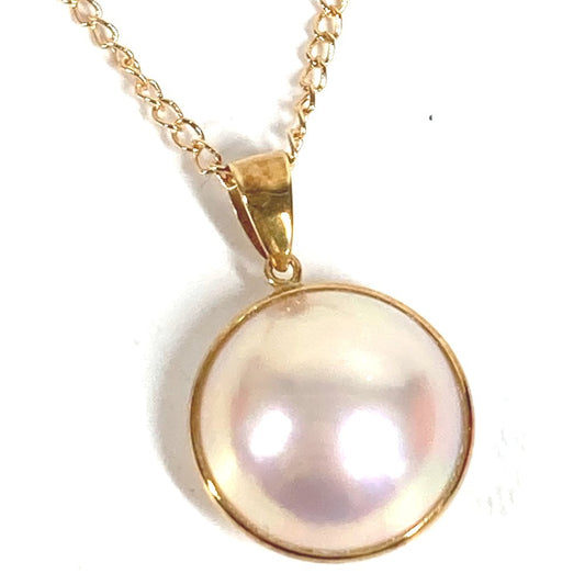 TASAKI 金 K18 18K パール ペンダントトップ アクセサリー ジュエリー チェーン ネックレス K18 レディース ホワイト