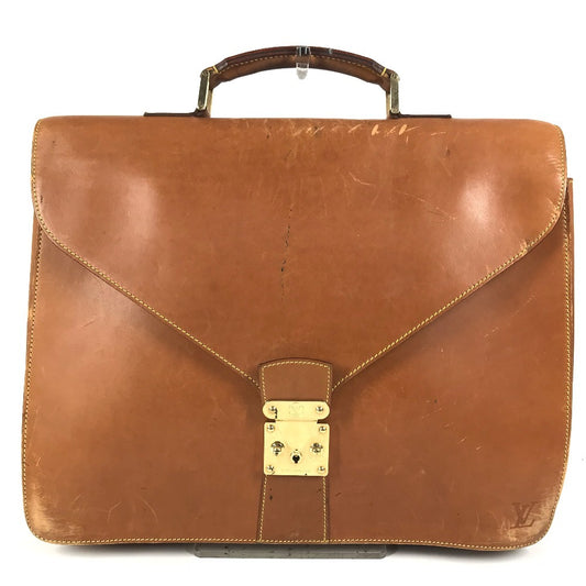 LOUIS VUITTON M80313 Nomad Atacama GM Atacama GM Bag Hand Bag Document Bag Briefcase Business bag Nomad leather Brown Used