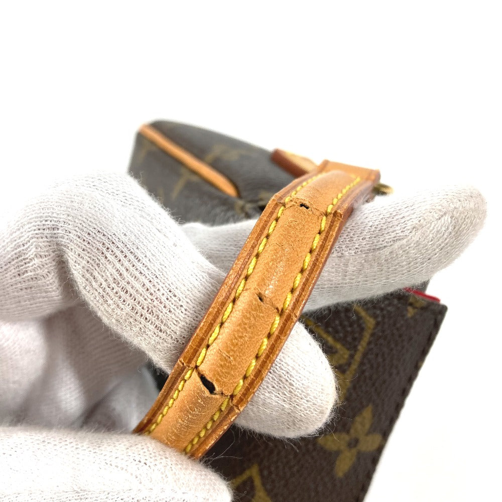 LOUIS VUITTON M51900 モノグラム レシタル カバン 肩掛け ハンドバッグ アクセサリーポーチ ショルダーバッグ モノグラムキャンバス レディース ブラウン