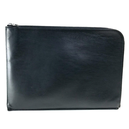 LOUIS VUITTON M64153 エピ ポシェット ジュール GM NM カバン クラッチバッグ セカンドバッグ エピレザー メンズ ノワール ブラック