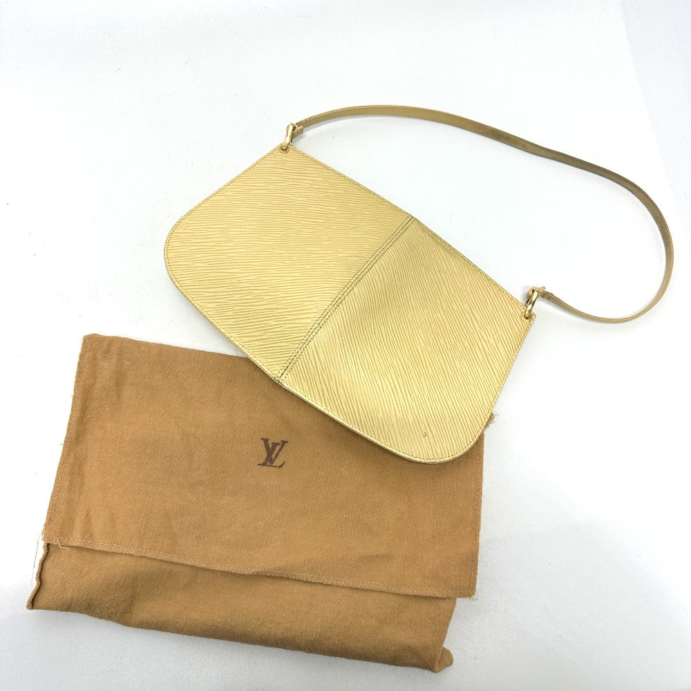 LOUIS VUITTON M5262A エピ ポシェット・ドゥミリュンヌ ショルダーバッグ エピレザー レディース バニラ ベージュ