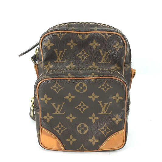 LOUIS VUITTON M45236 Monogram Amazon Crossbody Pochette Shoulder Bag in Monogram Canvas, Brown, for Women