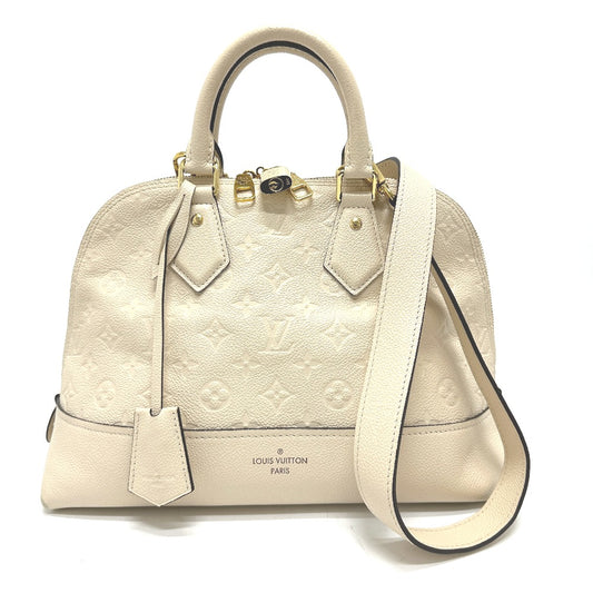 LOUIS VUITTON M44885 モノグラムアンプラント ネオアルマ PM 2WAY カバン ハンドバッグ モノグラムアンプラントレザー レディース トゥルトレール クレーム ベージュ