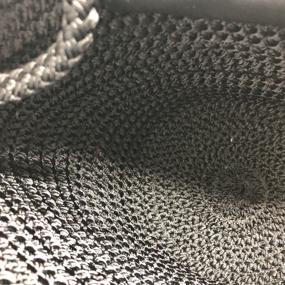 BALENCIAGA 695612 ロゴ イビザ カゴバッグ Ibiza スモール ストラップ付きバスケット ブラック コード カバン トートバッグ サマーバッグ ハンドバッグ ナイロン レディース ブラック