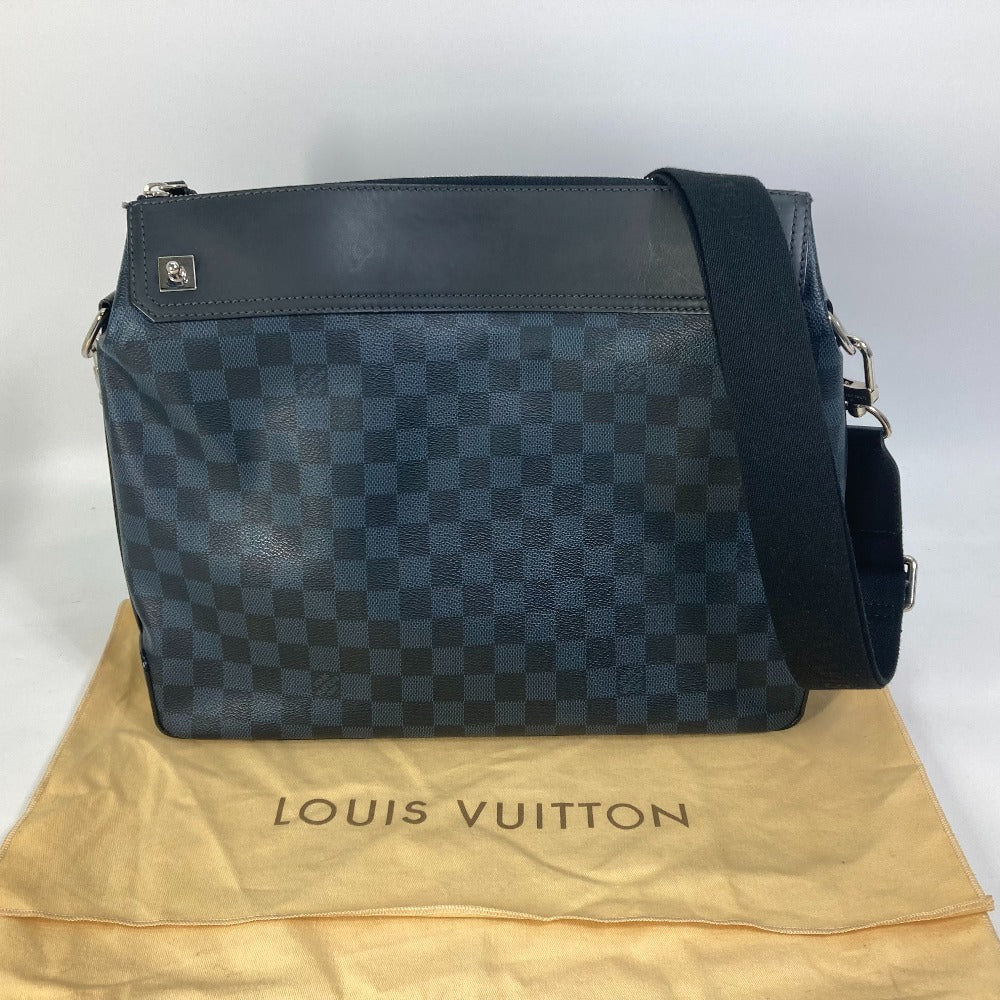 LOUIS VUITTON N41348 ダミエコバルト メッセンジャーグリニッジ 斜め掛け ショルダーバッグ ダミエコバルトキャンバス メンズ ネイビー