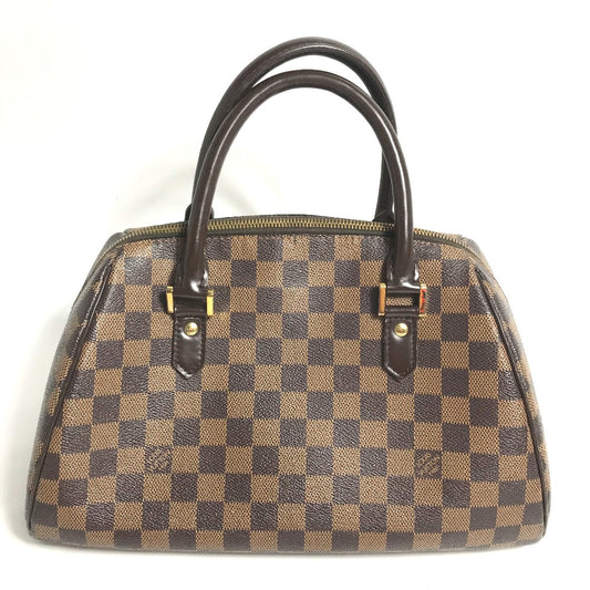 LOUIS VUITTON N41434 Damier Rivera MM Boston Bag, Handbag, Damier Canvas, Women's, Ebene, Brown
