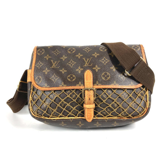 LOUIS VUITTON M40117 Monogram Congo PM Crossbody Mesh Shoulder Bag in Monogram Canvas, Brown