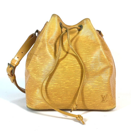 LOUIS VUITTON M44109 エピ プチノエ カバン 巾着 バケツ型 ハンドバッグ ショルダーバッグ エピレザー レディース タッシリイエロー イエロー - brandshop-reference