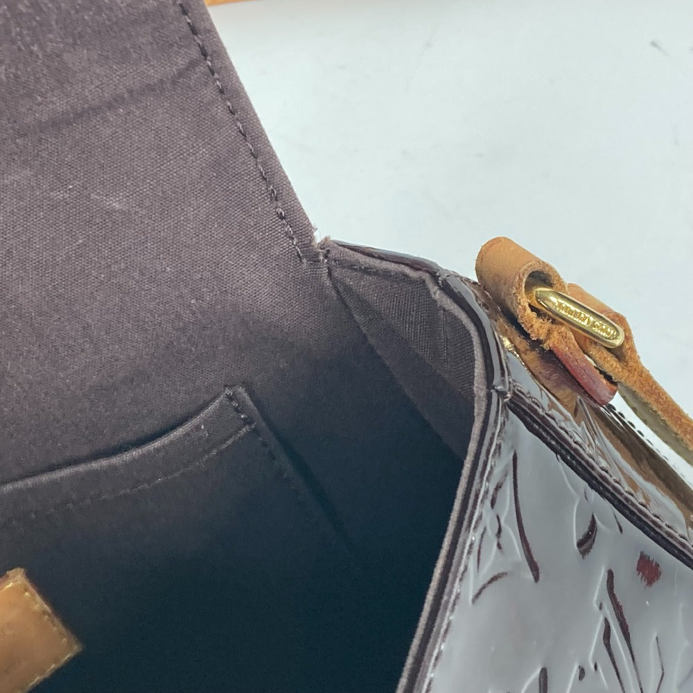 LOUIS VUITTON M91704 モノグラムヴェルニ ベルフラワーPM 斜め掛け カバン ポシェット ショルダーバッグ モノグラムヴェルニ レディース アマラント パープル - brandshop-reference