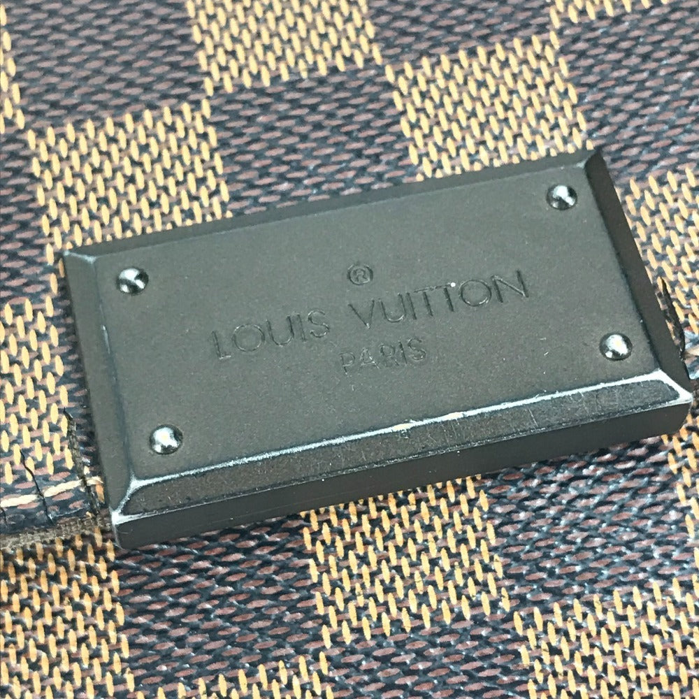 LOUIS VUITTON N41213 ダミエ ディストリクトPM カバン フラップ 斜め掛け ショルダーバッグ ダミエキャンバス ユニセックス エベヌ ブラウン - brandshop-reference