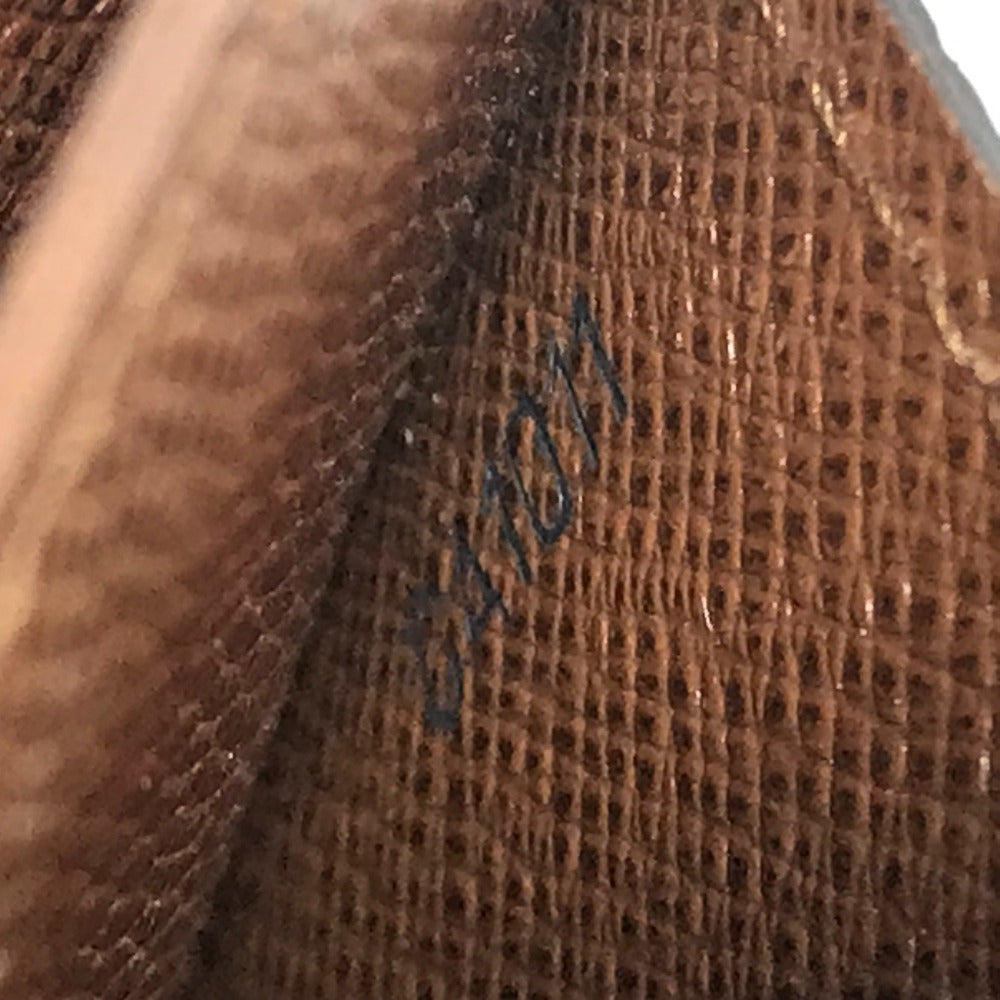LOUIS VUITTON M61730 モノグラム ポルトモネビエトレゾール コンパクトウォレット フラップ 2つ折り財布 モノグラムキャンバス ユニセックス ブラウン
