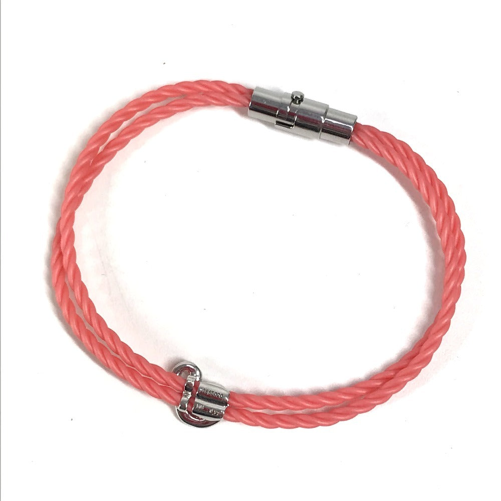 FOREVERMARK アクセサリー ジュエリー イニシャル エンコルディア コードブレスレット ホワイトゴールド WG18 バングル 紐 ブレスレット K18 レディース シルバー