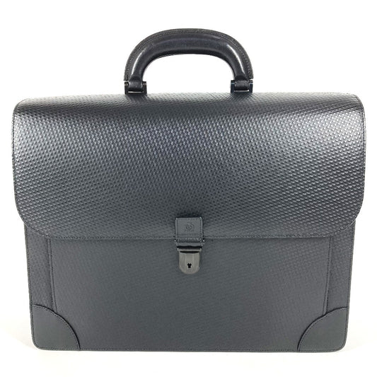 Dunhill マイクロディーエイト dロゴ ハンドバッグ トートバッグ カバン 書類バッグ ブリーフケース ビジネスバッグ レザー メンズ ブラック