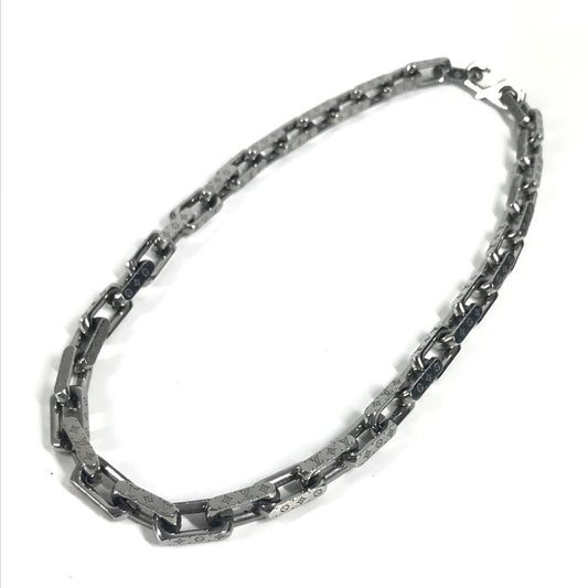 LOUIS VUITTON M00307 ネックレス・チェーン モノグラム アクセサリー ネックレス メタル メンズ シルバー
