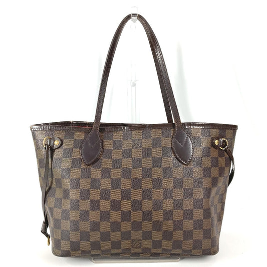 LOUIS VUITTON N51109 ダミエ ネヴァーフルPM ネヴァーフル PM 肩掛け カバン ショルダーバッグ ハンドバッグ トートバッグ ダミエキャンバス ユニセックス エベヌ ブラウン