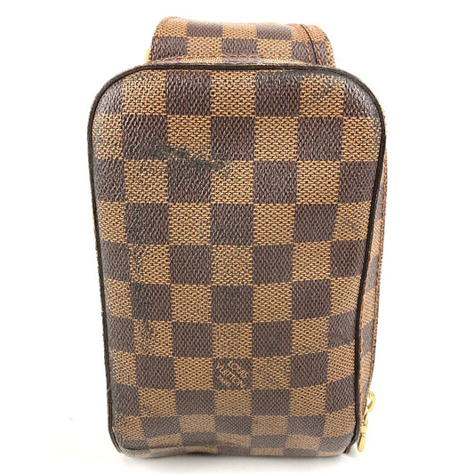 LOUIS VUITTON N51994 ダミエ ジェロニモス 旧 カバン ショルダーバッグ ウエストバッグ ボディバッグ ダミエキャンバス ユニセックス エベヌ ブラウン