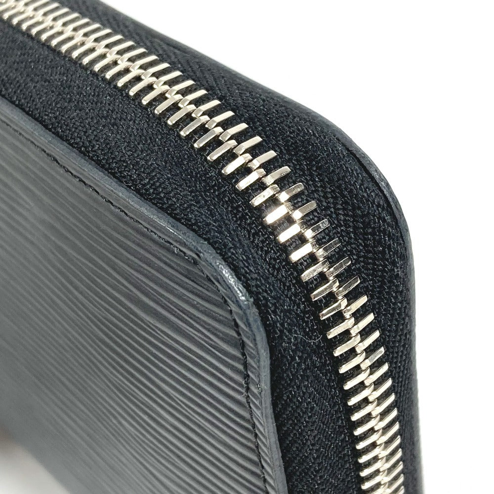 LOUIS VUITTON M61857 Epi Zippy Wallet Long Wallet Round Fastener Epi Leather Unisex Noir Black