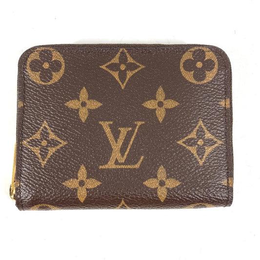 LOUIS VUITTON M60067 モノグラム ジッピーコインパース 財布 ウォレット 小銭入れ ラウンドファスナー コインケース モノグラムキャンバス ユニセックス ブラウン