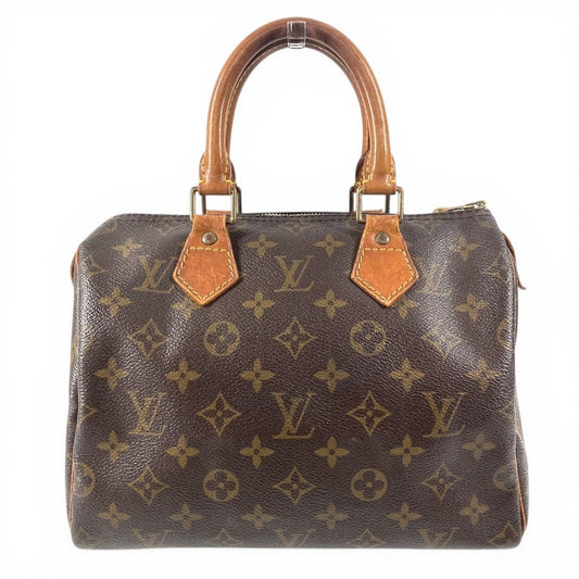 LOUIS VUITTON M41528 モノグラム スピーディ25 スピーディ 25 カバン トートバッグ ミニボストンバッグ ハンドバッグ モノグラムキャンバス ユニセックス ブラウン