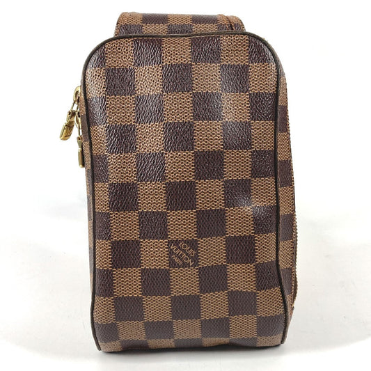 LOUIS VUITTON N51994 ダミエ ジェロニモス 旧 カバン ショルダーバッグ ウエストバッグ ボディバッグ ダミエキャンバス ユニセックス エベヌ ブラウン