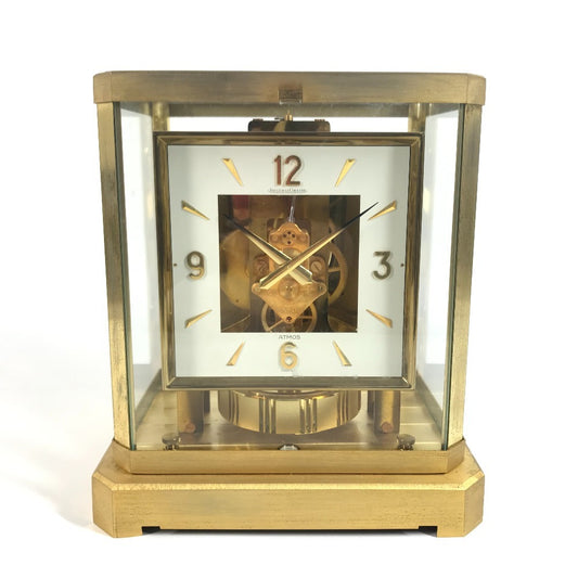 JAEGER-LECOULTRE ATMOS Watch Interior Table clock Metal Gold Used