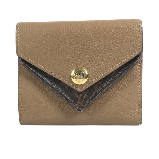 LOUIS VUITTON M64391 Monogram Portefeuille Double V Compact Compact wallet Trifold wallet MonogramCanvas Brown/Beige Used