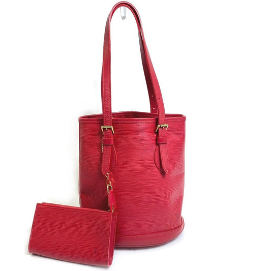LOUIS VUITTON M5899E エピ プチ バケットPM カバン 肩掛け バケツ型 ショルダーバッグ エピレザー レディース ルージュ レッド