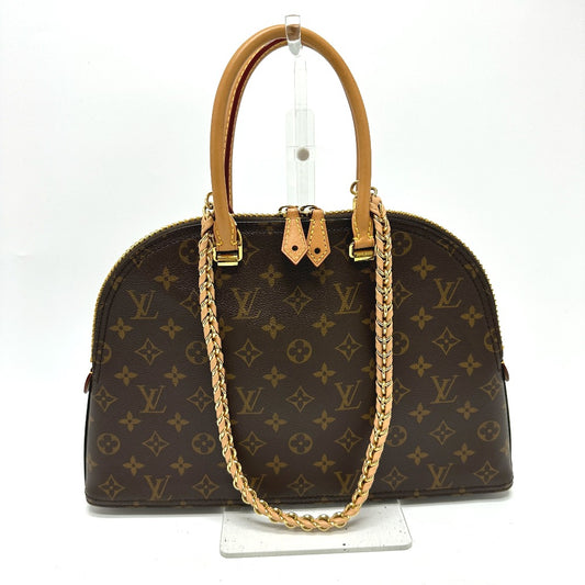LOUIS VUITTON M44961 モノグラム 肩掛け LVムーンアルマ 2WAY ショルダーバッグ カバン チェーン ハンドバッグ モノグラムキャンバス レディース ブラウン