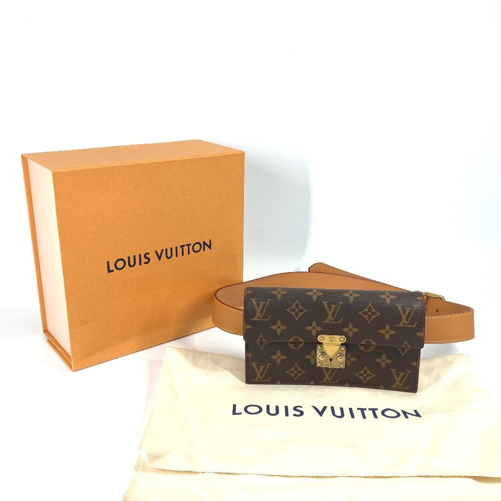LOUIS VUITTON M44667 モノグラム Sロック ベルトポーチ PM ベルト付き ベルトバッグ ショルダーバッグ ウエストバッグ モノグラムキャンバス レディース - brandshop-reference