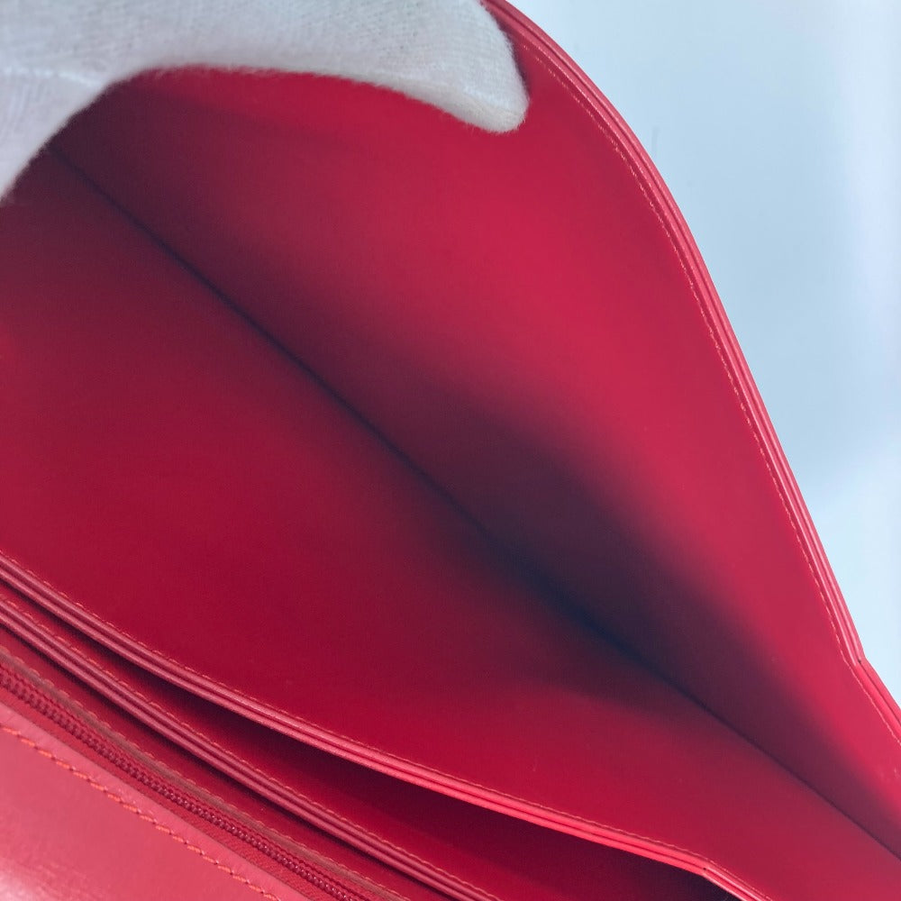 LOUIS VUITTON M63937 Opera Delph Flap Shoulder Bag in Red Leather
