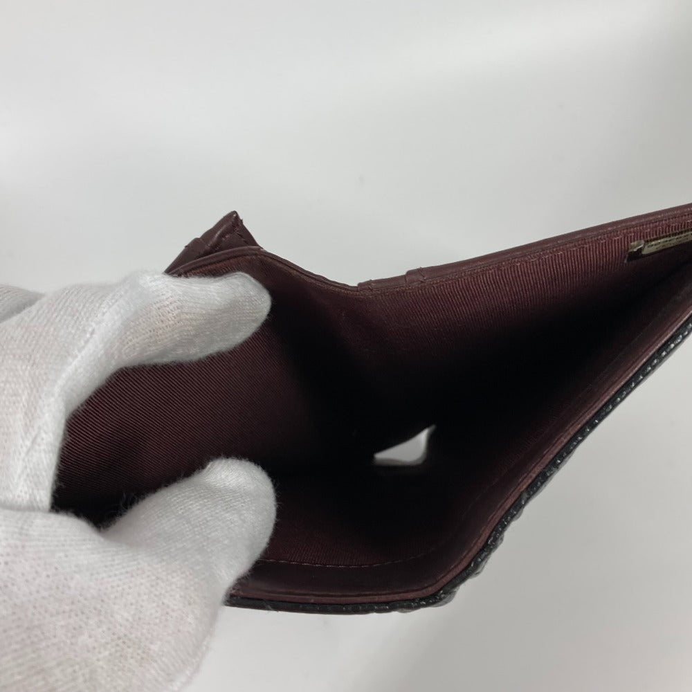 CHANEL ロングウォレット CC ココマーク マトラッセ キルティング 2つ折り 長財布 キャビアスキン レディース ブラック - brandshop-reference