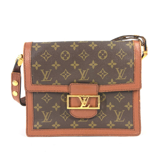 LOUIS VUITTON M51410 モノグラム サック・ドーフィーヌ 肩掛け ショルダーバッグ モノグラムキャンバス レディース ブラウン - brandshop-reference