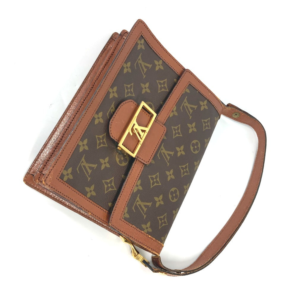 LOUIS VUITTON M51410 モノグラム サック・ドーフィーヌ 肩掛け ショルダーバッグ モノグラムキャンバス レディース ブラウン