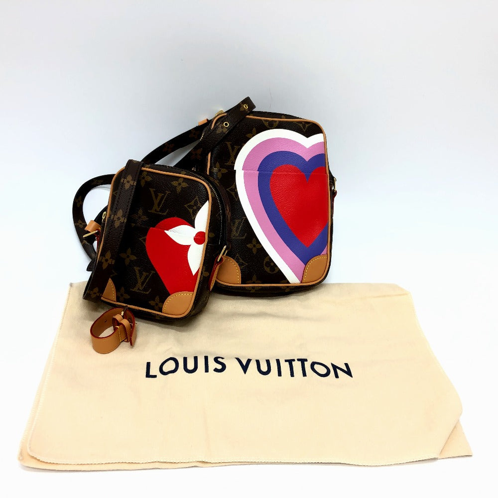 LOUIS VUITTON M57450 モノグラム モノグラムゲームオンコレクション パナム 2セット ショルダーバッグ ショルダーバッグ モノグラムキャンバス レディース ブラウン