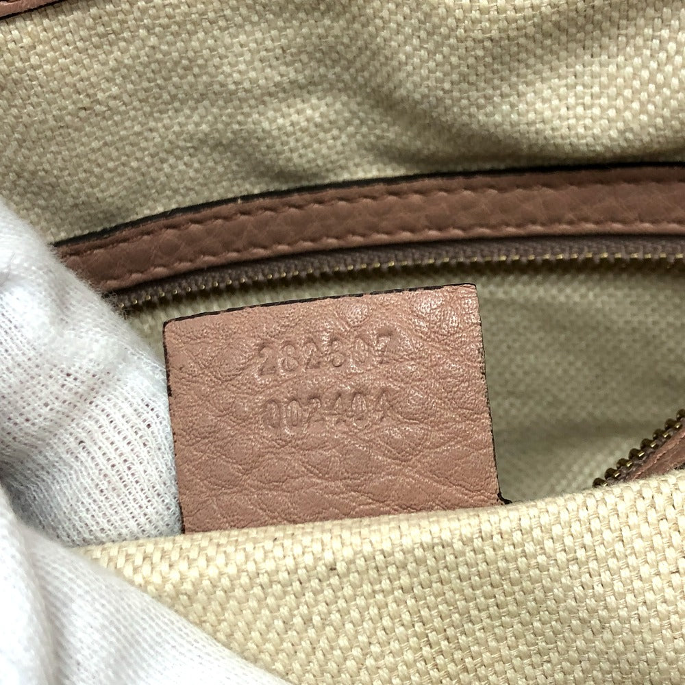 GUCCI 282307 ソーホー インターロッキングG フリンジバッグ ハンドバッグ レザー レディース - brandshop-reference
