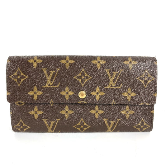 LOUIS VUITTON M61726 モノグラム ポルトモネ・クレディ フラップ 長財布 モノグラムキャンバス レディース - brandshop-reference