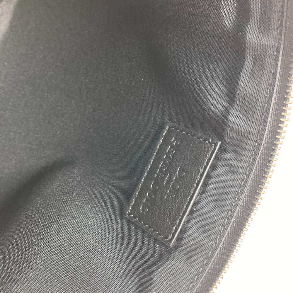 Dior pouch, Kenny Scharf collaboration clutch bag, nylon, men's, black