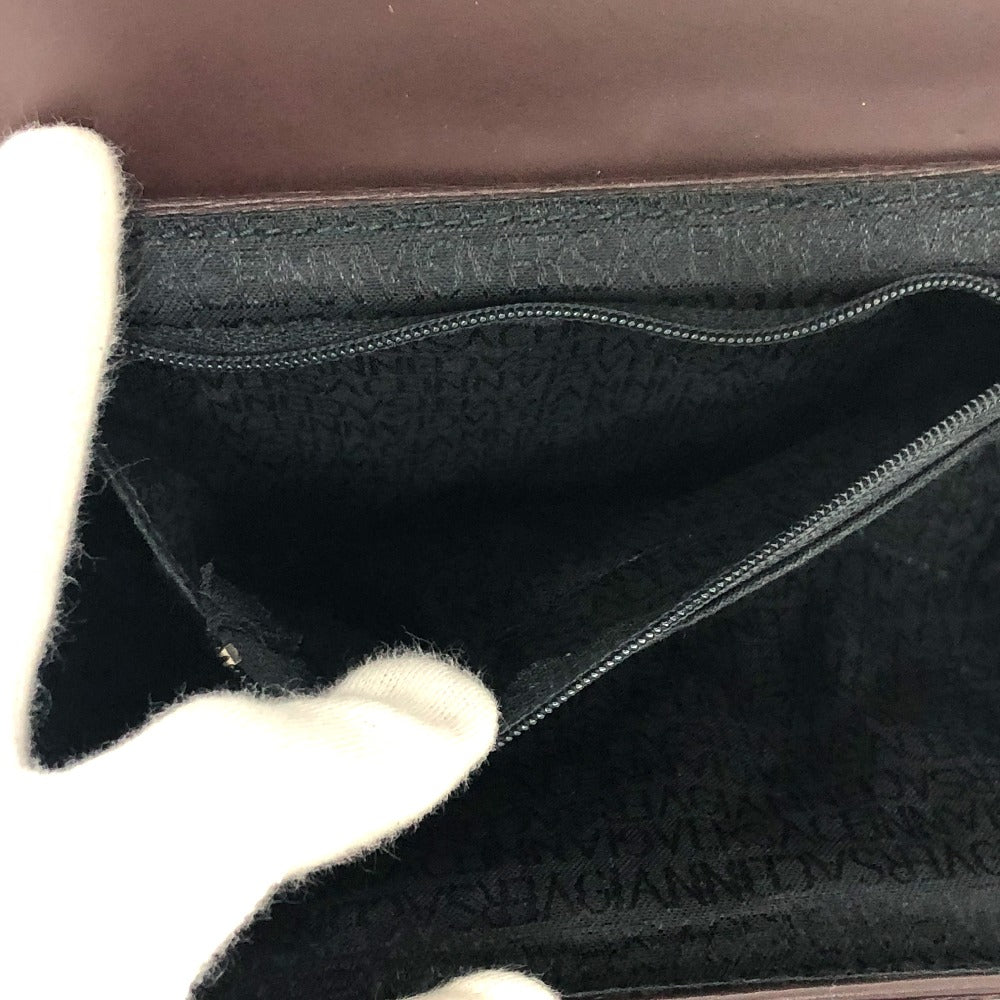 VERSACE ヴィンテージ サンバースト バニティバッグ ハンドバック カバン バック ハンドバッグ エナメル レディース - brandshop-reference