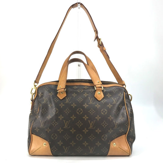 LOUIS VUITTON M40325 Monogram Retiro PM 2-Way Bag, Shoulder Bag, Handbag, Crossbody Bag, Monogram Canvas, Women's, Brown