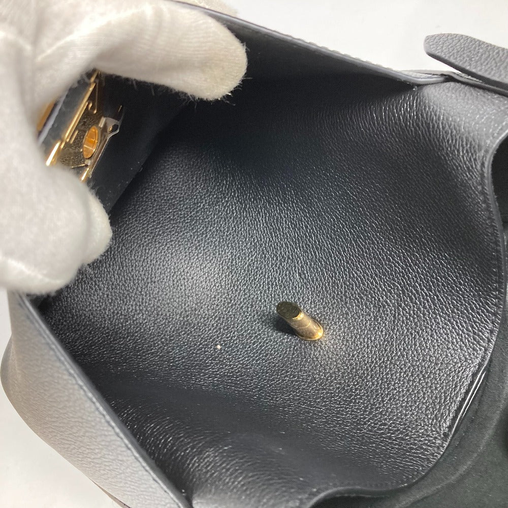 LOUIS VUITTON M24006 Rock & Walk Bucket Chain Shoulder Bag in Calfskin Leather, Black