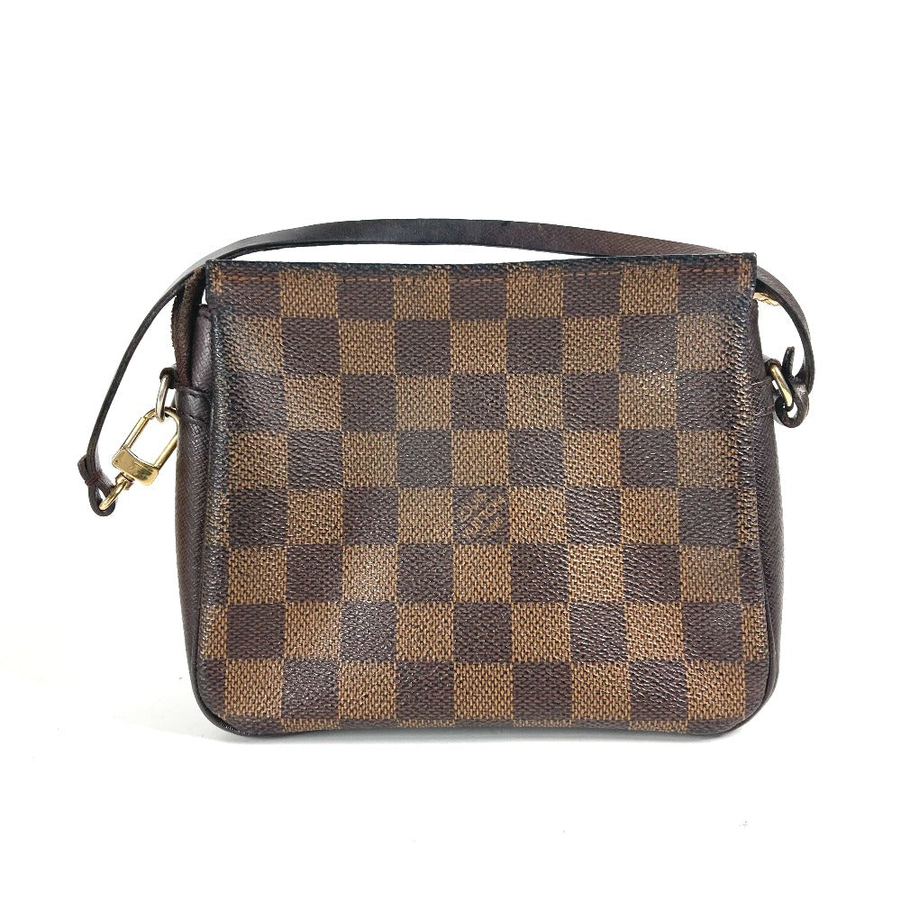 ルイヴィトン LOUIS VUITTON 青い トゥルース メイクアップ N51982 ダミエ バッグ ポーチ 中古 ランクAB