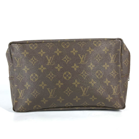 LOUIS VUITTON M47522 モノグラム トゥルーストワレット28 メイクポーチ 化粧ポーチ 化粧ポーチ モノグラムキャンバス レディース ブラウン