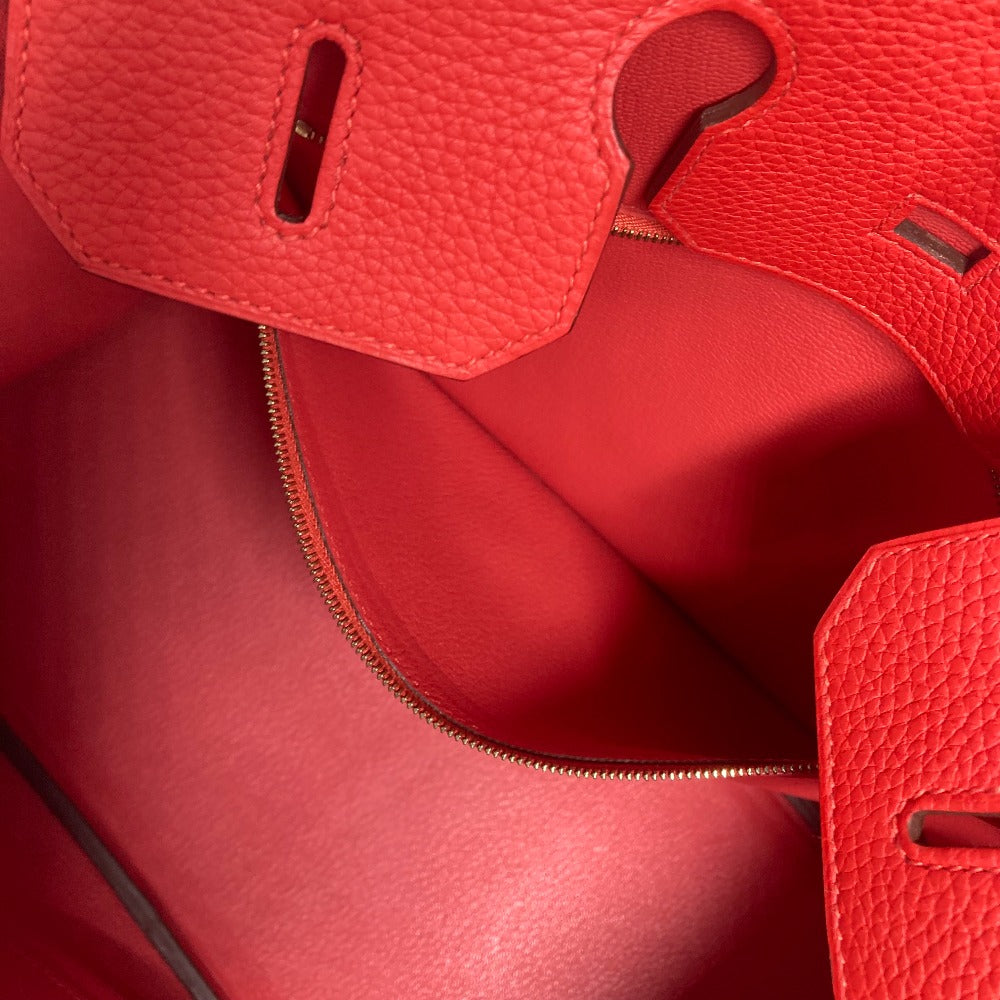 HERMES トートバッグ バーキン35 カバン ハンドバッグ トリヨンクレマンス レディース トマト レッド - brandshop-reference