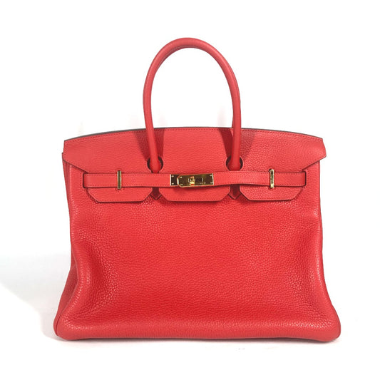 HERMES トートバッグ バーキン35 カバン ハンドバッグ トリヨンクレマンス レディース トマト レッド - brandshop-reference