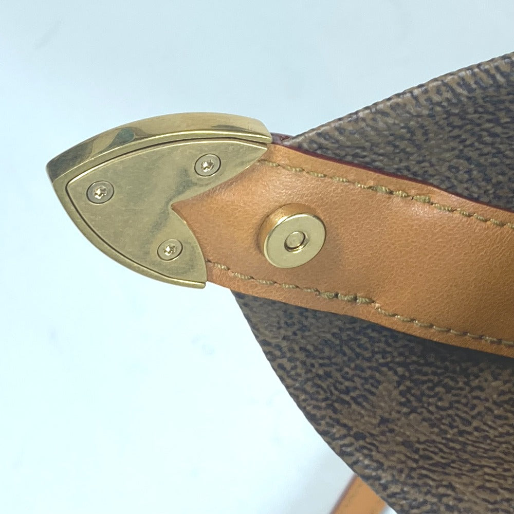 LOUIS VUITTON M11629 モノグラムダスト エンベロップ・ポーチ 斜め掛け カバン ポシェット ショルダーバッグ キャンバス メンズ ブラウン