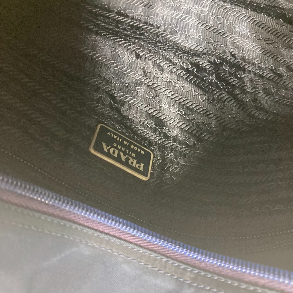 PRADA B1738 トライアングルロゴ 三角ロゴ プレート カバン 斜めかけ ショルダーバッグ ナイロン レディース ブルー - brandshop-reference