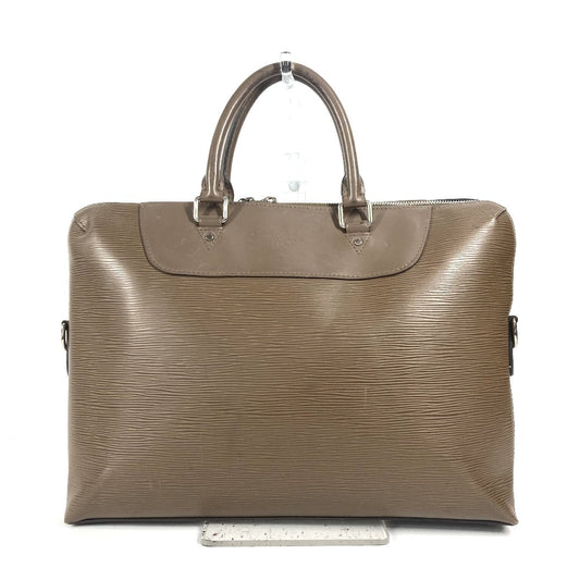 LOUIS VUITTON M50166 エピ ポルトドキュマンジュール PDJ カバン ハンドバッグ トートバッグ ブリーフケース ビジネスバッグ エピレザー メンズ トープ ブラウン - brandshop-reference
